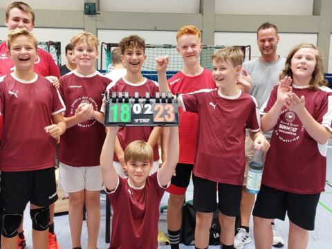 THG Schulmannschaft Handball