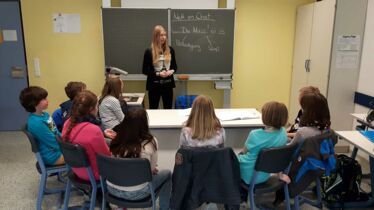 Medienscouts beraten jüngere (Mit)Schüler