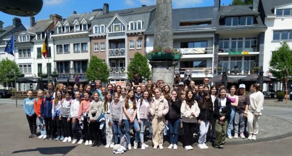 Teilnehmende Schülerschaft der Exkursion
