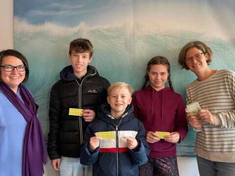 GewinnerInnen der Stadtrallye am THG